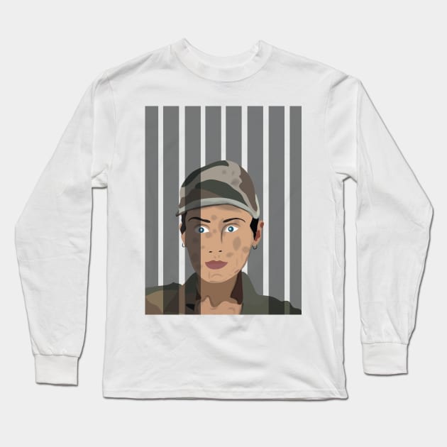 Women army Long Sleeve T-Shirt by ROCOCO DESIGNS